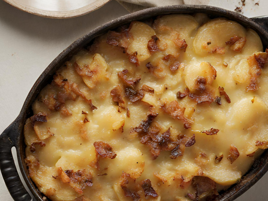 Gratin Potatoes with Guanciale