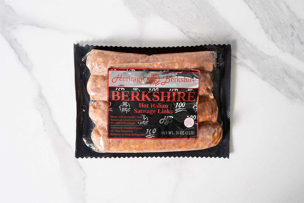 Hot Italian Turkey Sausage Links - Hoosier Heritage Farm