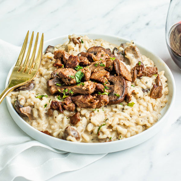 Wagyu Beef and Mushroom Risotto Recipe