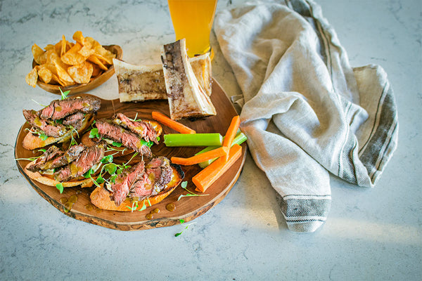 Wagyu Steak Sandwich with Bone Marrow Mayo Recipe