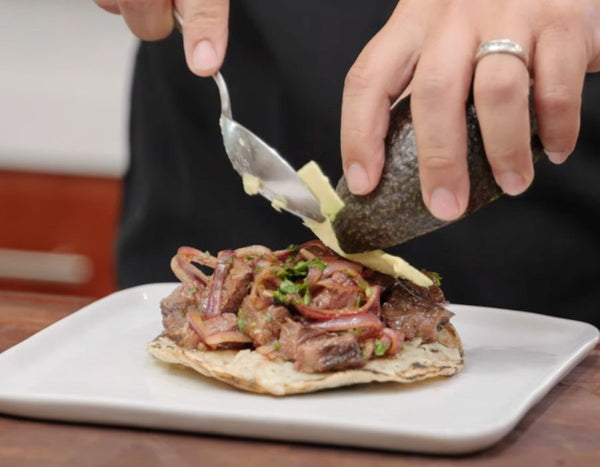 Authentic Aguachile Con Carne Tacos 