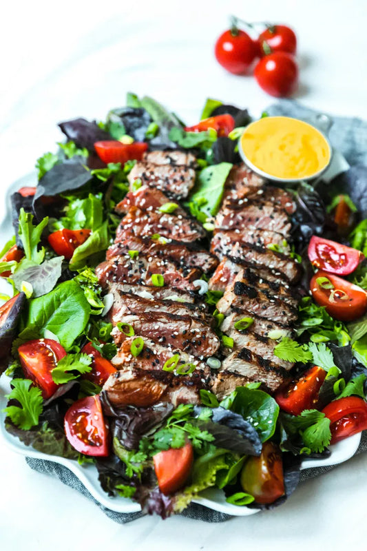 Wagyu Beef Salad with Ginger Dressing Recipe