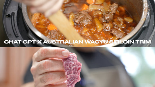 Wagyu Stew Inspired by Artificial Intelligence