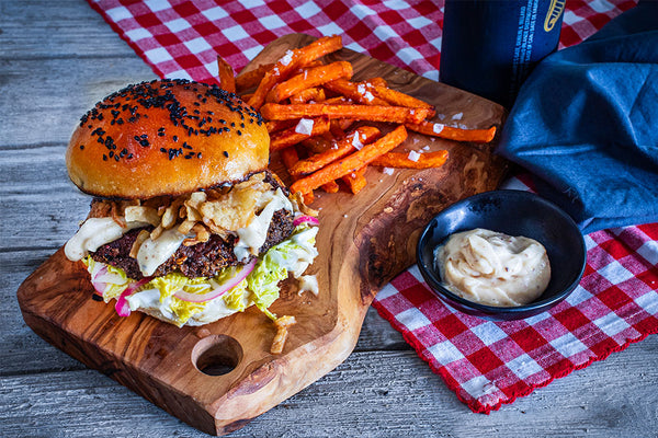 Peppercorn Crusted Wagyu Burger Recipe