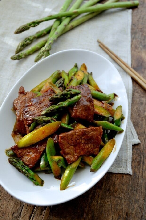 Wagyu Beef and Asparagus Stir-Fry Recipe