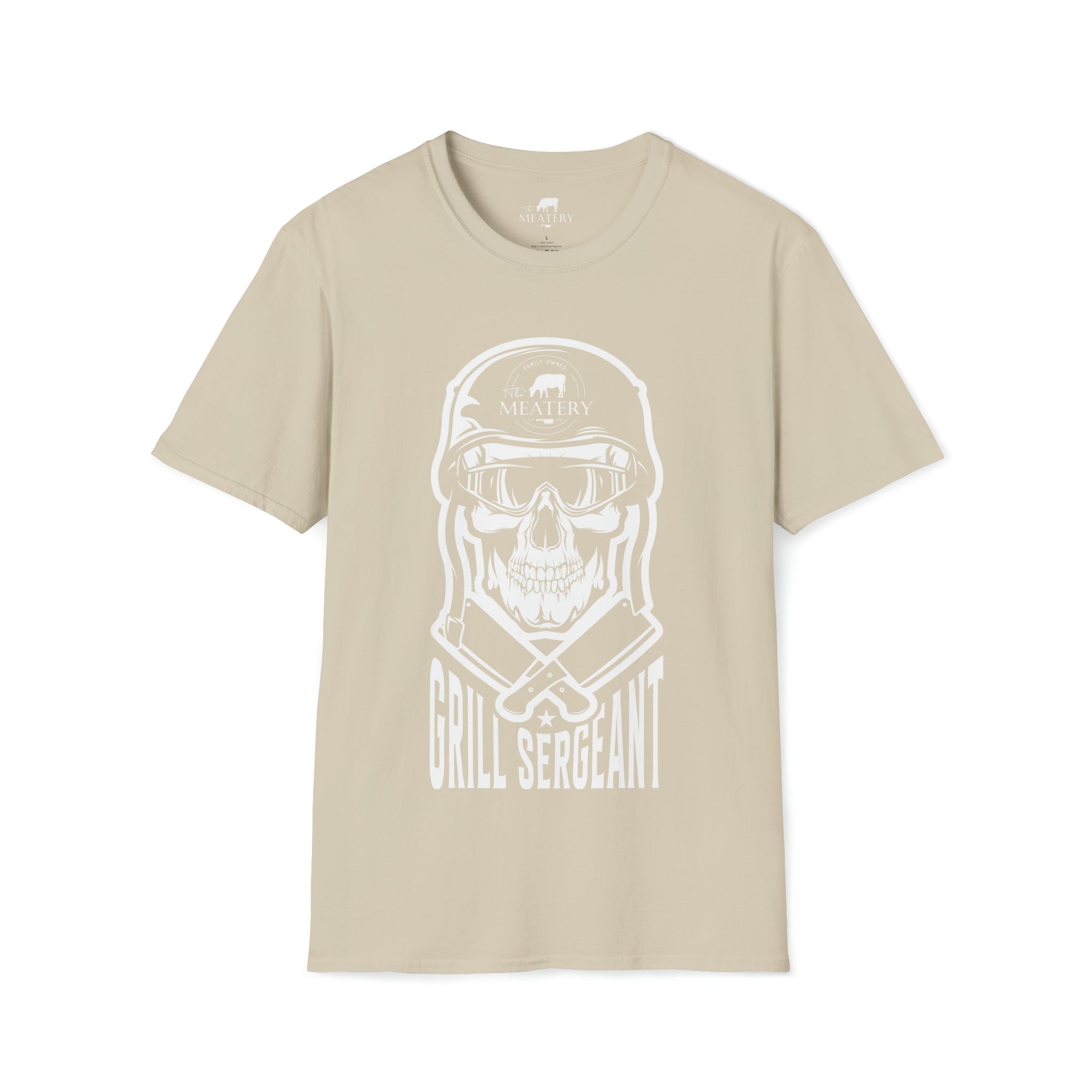 Grill Sergeant Unisex Softstyle Logo T-Shirt - The Meatery