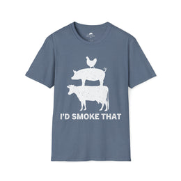 I'd Smoke That Unisex Softstyle T-Shirt