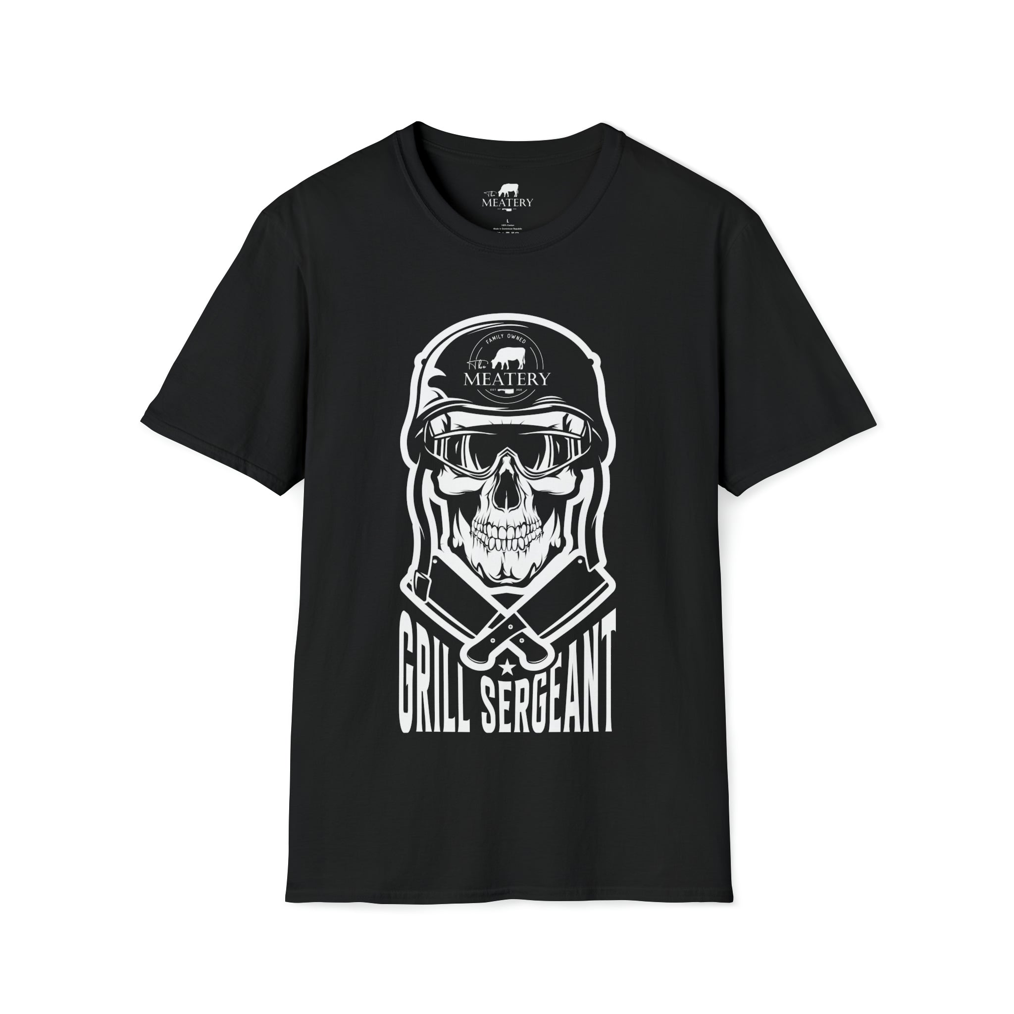 Grill Sergeant Unisex Softstyle Logo T-Shirt - The Meatery