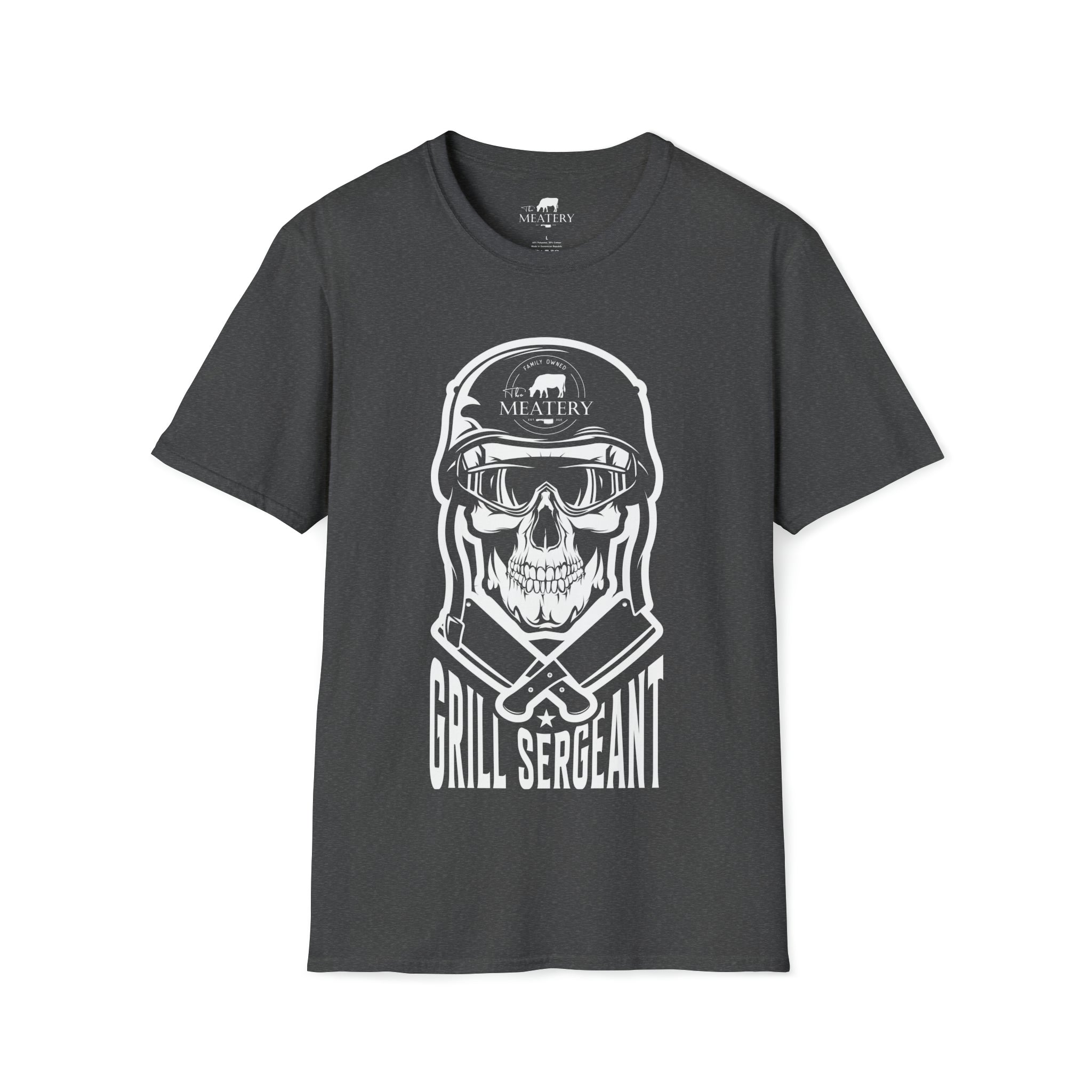 Grill Sergeant Unisex Softstyle Logo T-Shirt - The Meatery