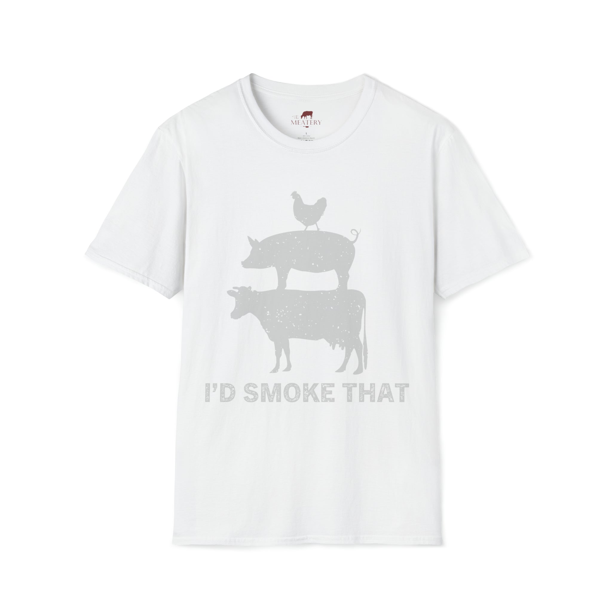 I'd Smoke That Unisex Softstyle T-Shirt - The Meatery