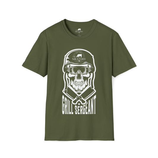 Grill Sergeant Unisex Softstyle Logo T-Shirt