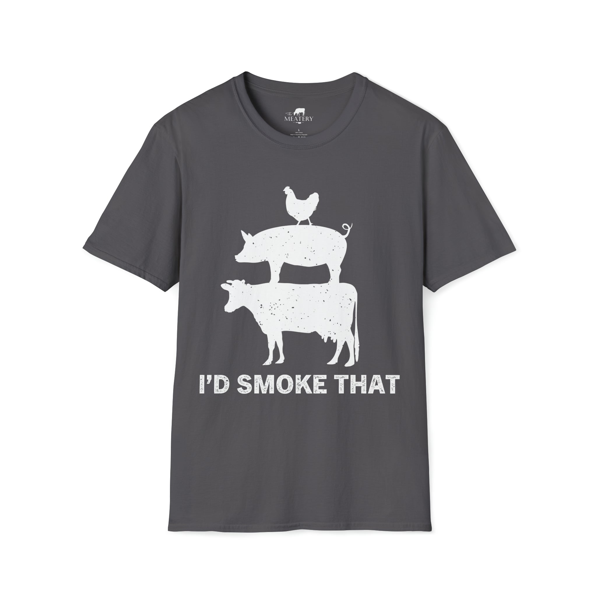 I'd Smoke That Unisex Softstyle T-Shirt - The Meatery