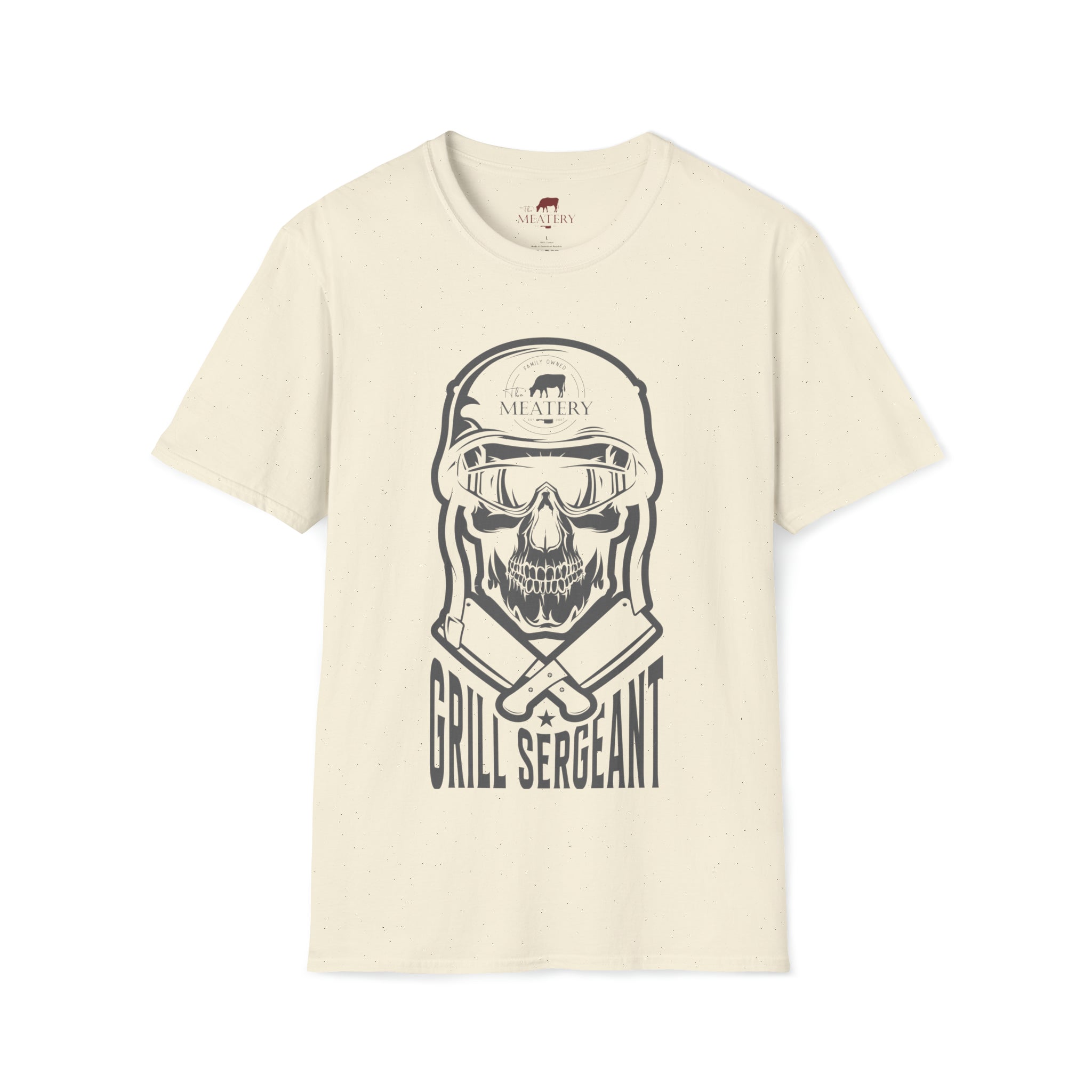 Grill Sergeant Unisex Softstyle Logo T-Shirt - The Meatery