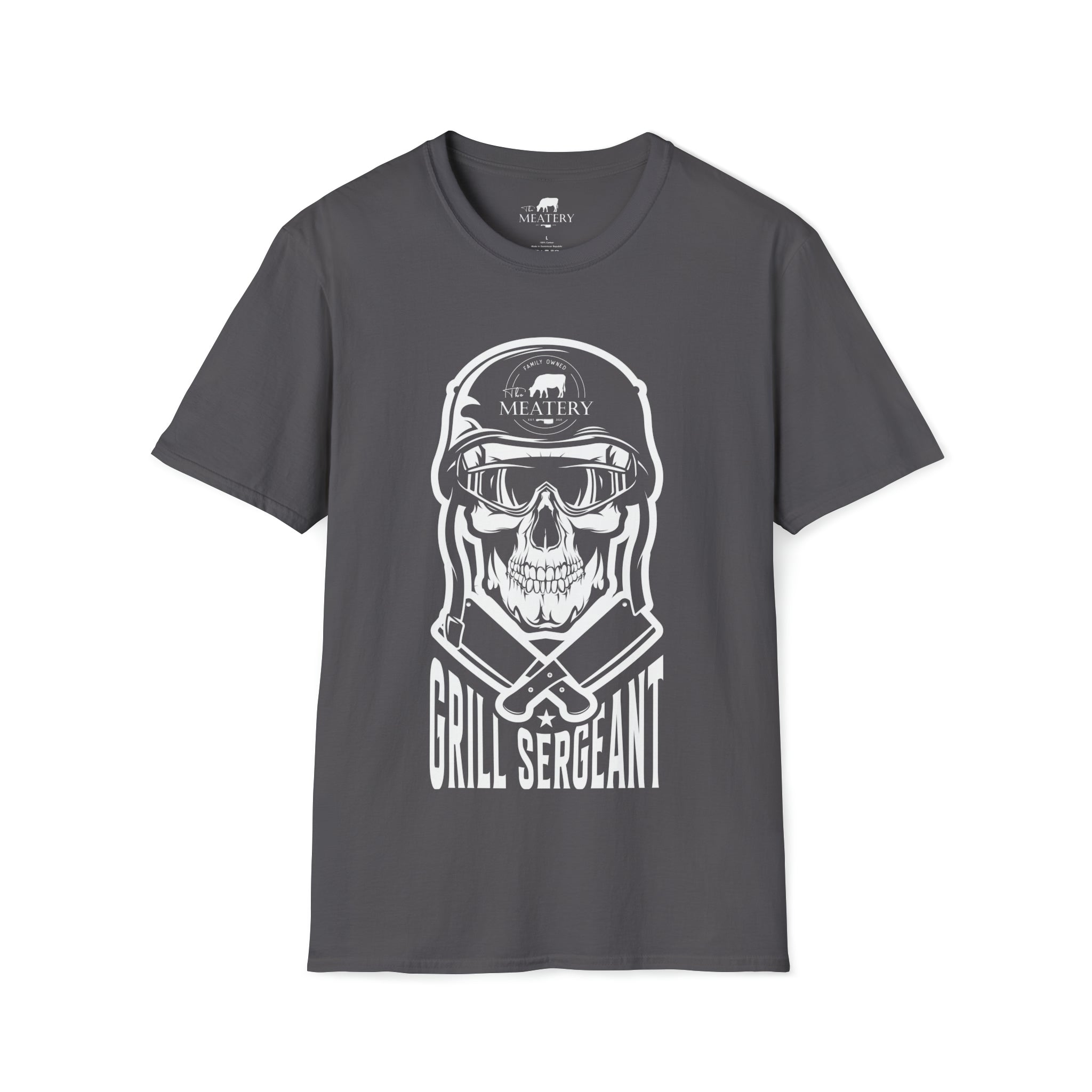 Grill Sergeant Unisex Softstyle Logo T-Shirt - The Meatery