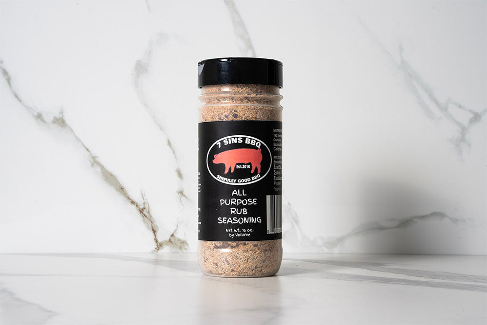 7 Sins BBQ | All Purpose Rub - The Meatery