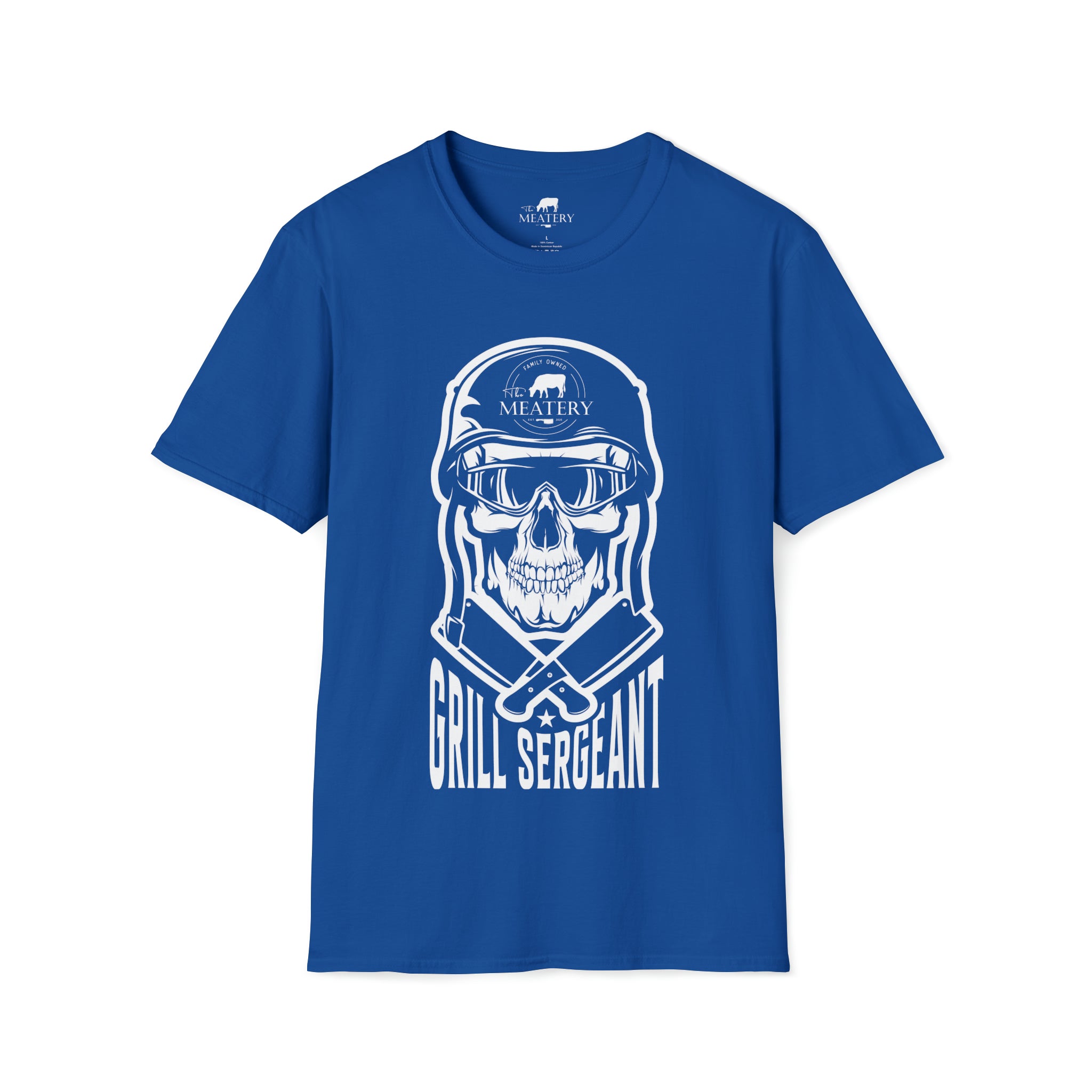 Grill Sergeant Unisex Softstyle Logo T-Shirt - The Meatery