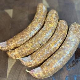 Hickory Smoked Alligator Andouille Sausage 1LB