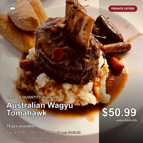 Private offer graphic sale-1 2026-05-27 - Australian Wagyu Tomahawk Chuck Short Rib