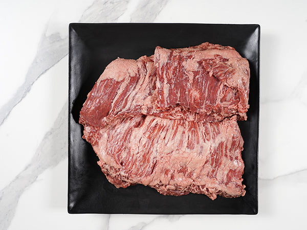 Australian Wagyu Skirt Steak top view - Halal Wagyu Skirt Steak