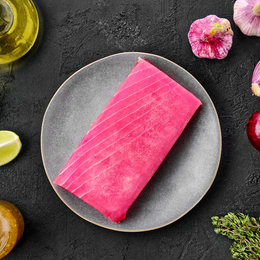 Fish & Seafood | Block Cut Yellowfin Tuna | 12oz