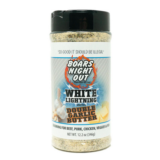 Boar's Night Out | White Lightning Double Garlic Butter