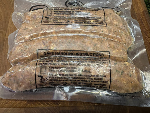 Duck and Bacon Sausage w/Jalapeno Pepper | 1LB