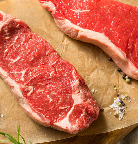 Grass Fed NY Strip - 2 x 10oz | Grass Fed | 10oz Each | Box-Item