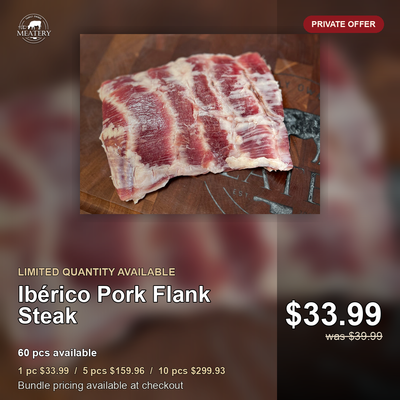 Private offer graphic sale-1 2026-05-27 - Ibérico Pork Flank Steak