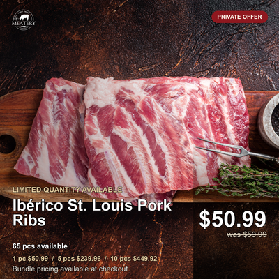 Private offer graphic sale-1 2026-05-27 - Ibérico St. Louis Pork Ribs