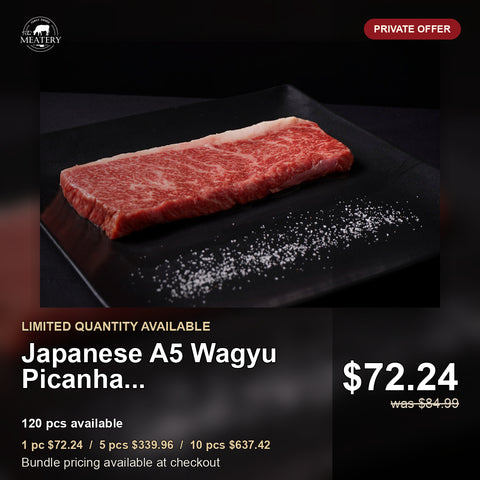 Private offer graphic sale-1 2026-05-27 - Japanese A5 Wagyu Picanha Slices