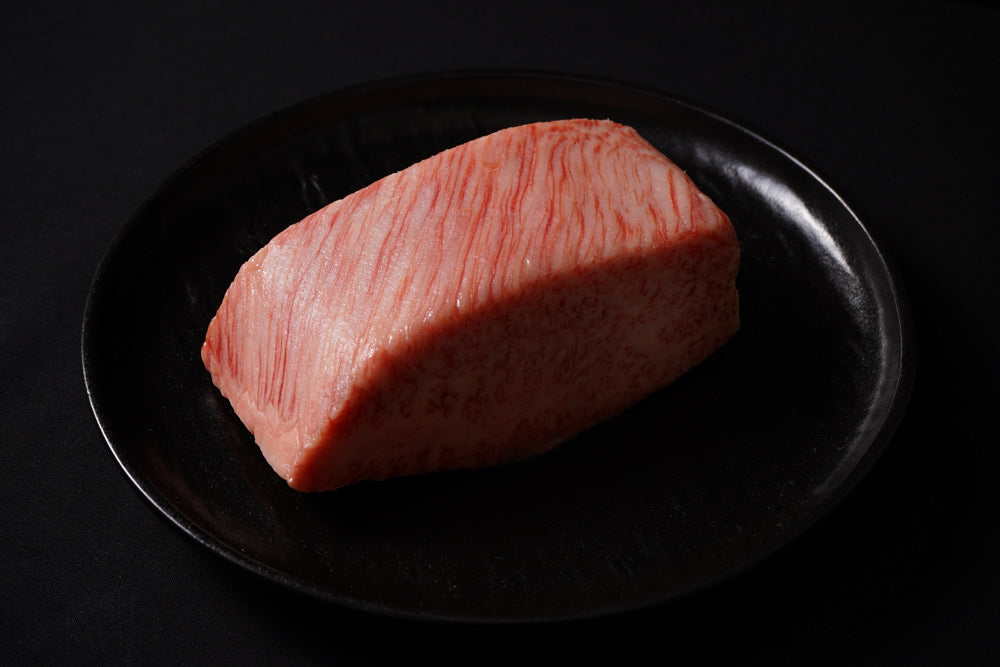 Japanese A5 Wagyu Rib Cap Steak - texture