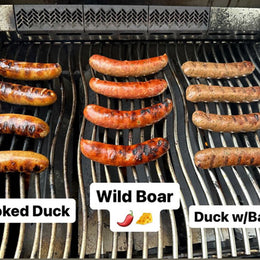 Duck and Bacon Sausage w/Jalapeno Pepper | 1LB