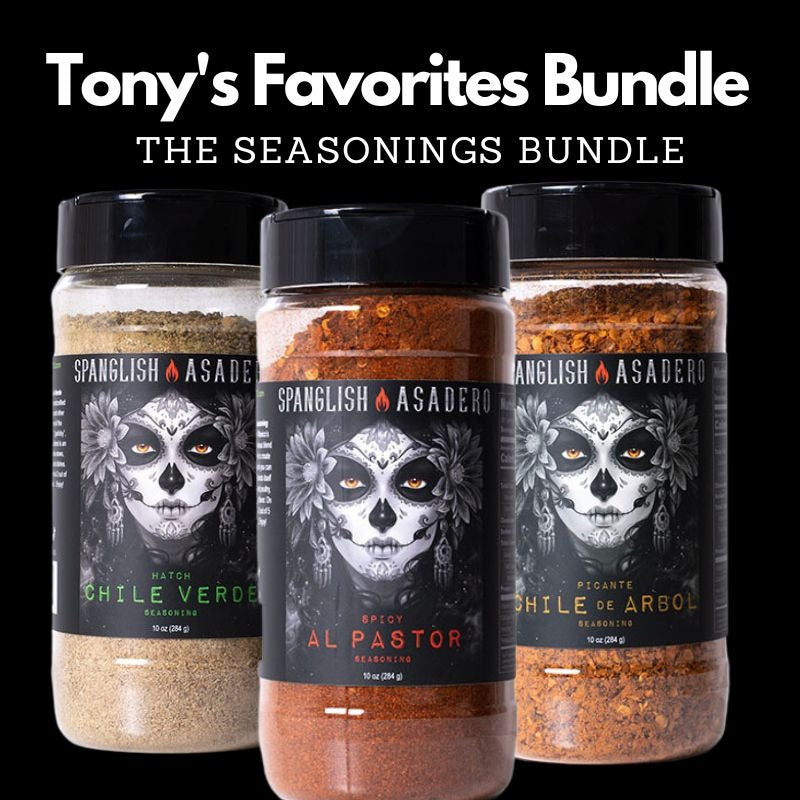 Bundle | Tony's Favorite Seasonings | 3 Pack of Spanglish Asadero - The Meatery