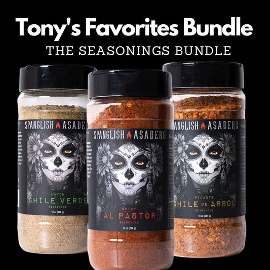 Bundle | Tony's Favorite Seasonings | 3 Pack of Spanglish Asadero