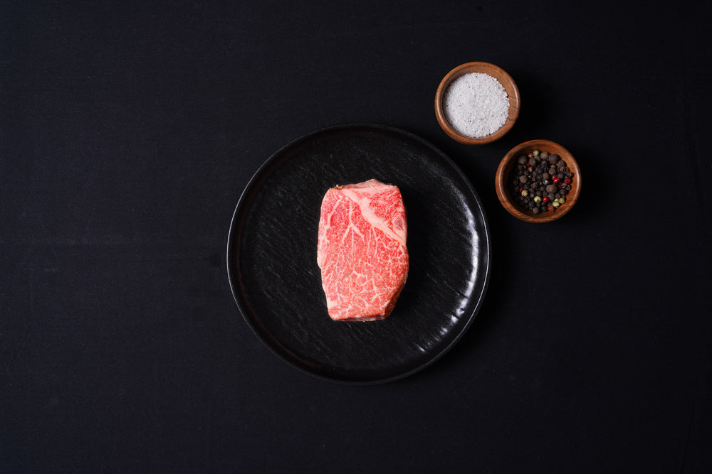 Japanese A5 Wagyu | Certified Kobe Beef | Filet Mignon I BMS 12 | 6oz - The Meatery