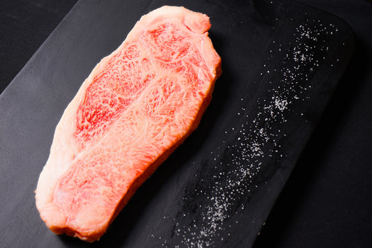 Japanese A5 Wagyu | Certified Kobe Beef | New York Strip I BMS 12 | 10-12oz - The Meatery
