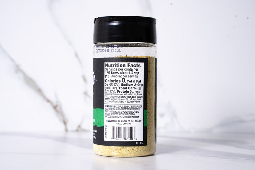 Kinders | Buttery Garlic Salt - The Meatery