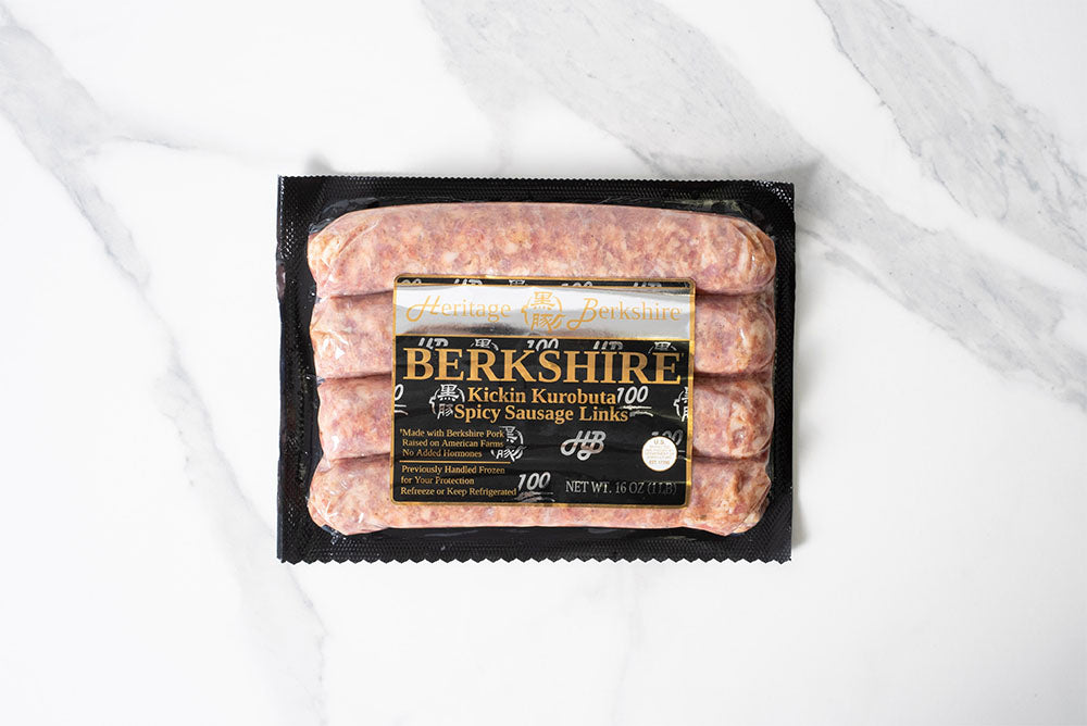Kurobuta Pork | Kickin’ Spicy Sausage | The Meatery