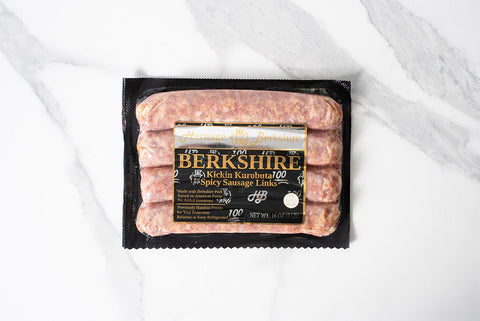 Kurobuta Pork | Kickin' Spicy Sausage
