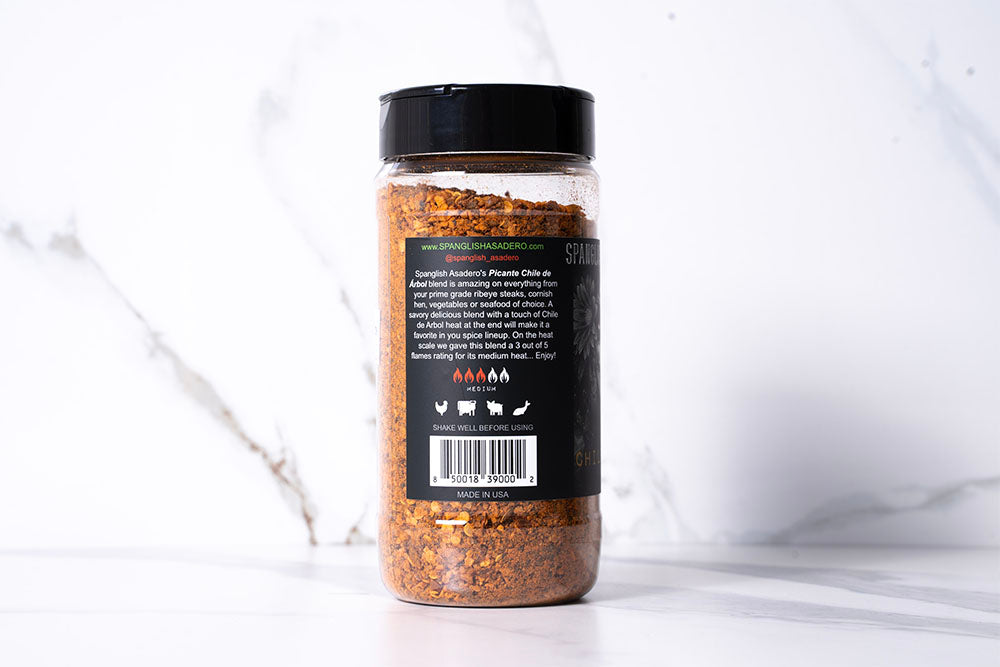 Spanglish Asadero | Picante Chile de Arbol Seasoning - The Meatery