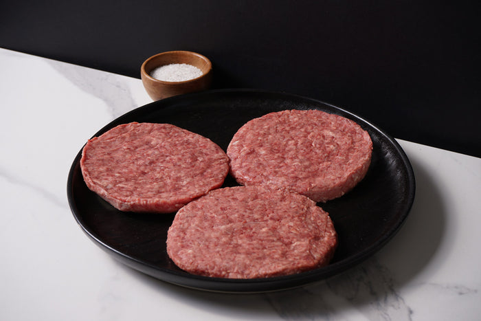 USDA Prime | Bone Marrow Infused Hamburger Patties | The Meatery