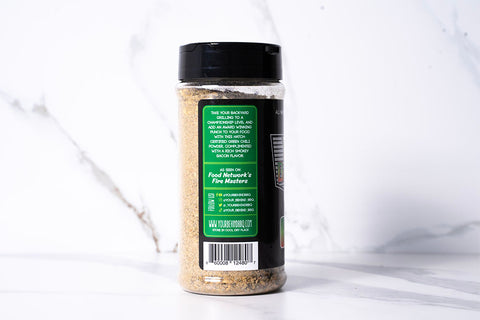 Your Behind BBQ | Green Chile Bacon Rub